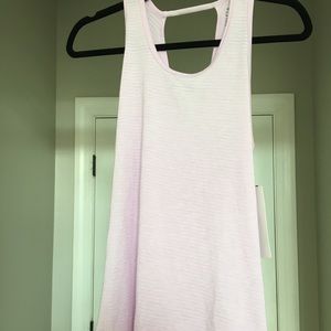 athleta tie back tank top